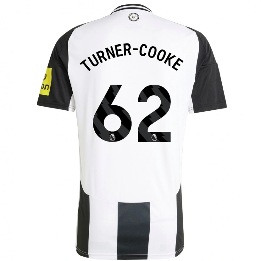 Danxen Heren Jay Turner-Cooke #62 Wit Zwart Thuisshirt Thuistenue 2024/25 T-Shirt
