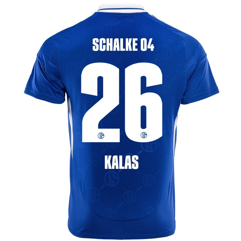 Danxen Heren Tomas Kalas #26 Koningsblauw Thuisshirt Thuistenue 2024/25 T-Shirt