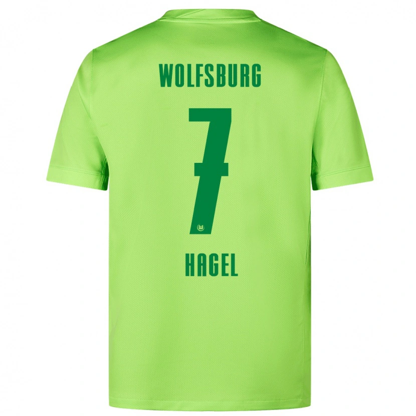 Danxen Heren Chantal Hagel #7 Fluorescerend Groen Thuisshirt Thuistenue 2024/25 T-Shirt