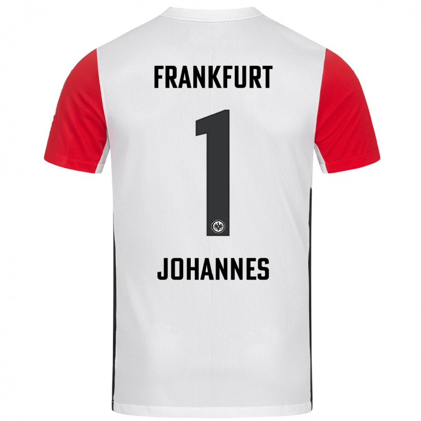 Danxen Heren Stina Johannes #1 Wit Rood Thuisshirt Thuistenue 2024/25 T-Shirt