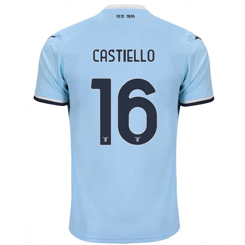 Danxen Heren Antonietta Castiello #16 Blauw Thuisshirt Thuistenue 2024/25 T-Shirt