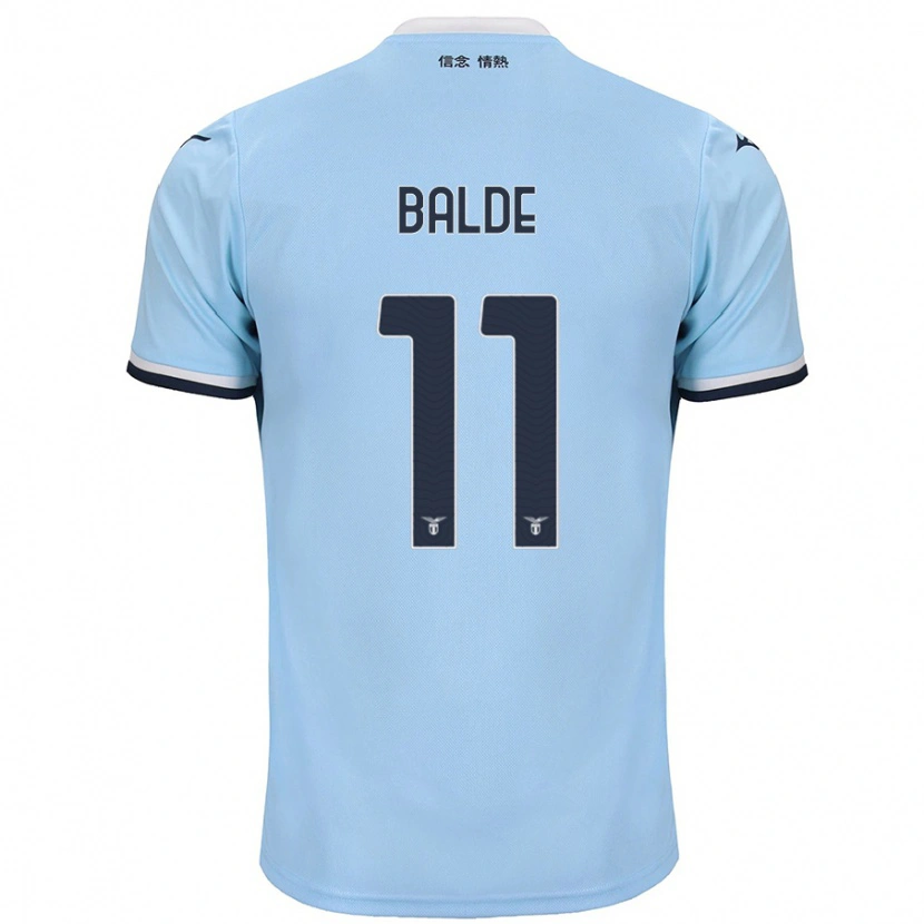 Danxen Heren Mahamadou Balde #11 Blauw Thuisshirt Thuistenue 2024/25 T-Shirt