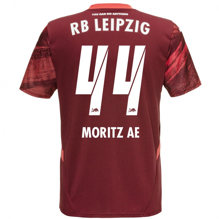 Danxen Heren Moritz Aé #44 Bordeauxrood Uitshirt Uittenue 2024/25 T-Shirt