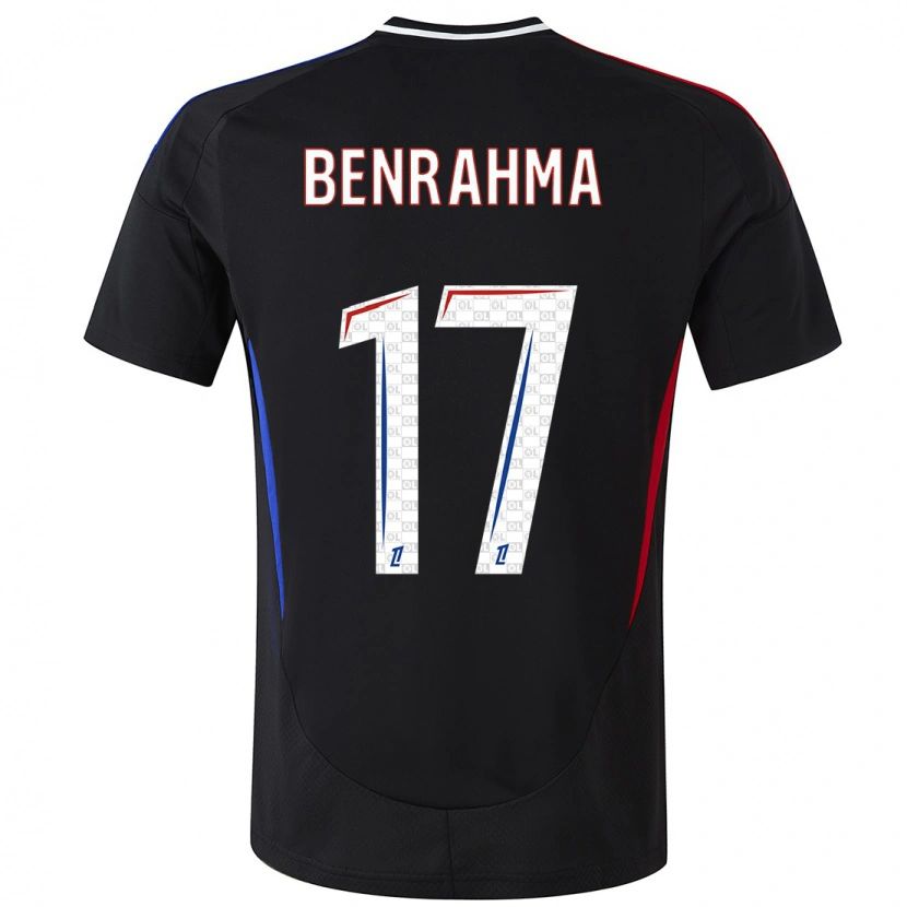 Danxen Heren Saïd Benrahma #17 Zwart Uitshirt Uittenue 2024/25 T-Shirt