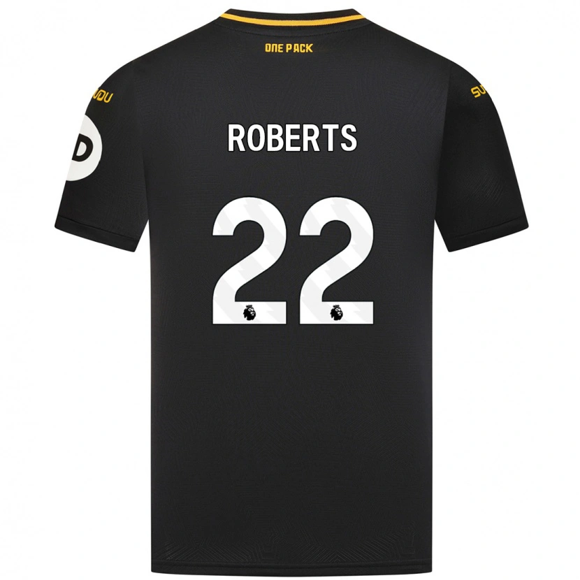 Danxen Heren Beth Roberts #22 Zwart Uitshirt Uittenue 2024/25 T-Shirt