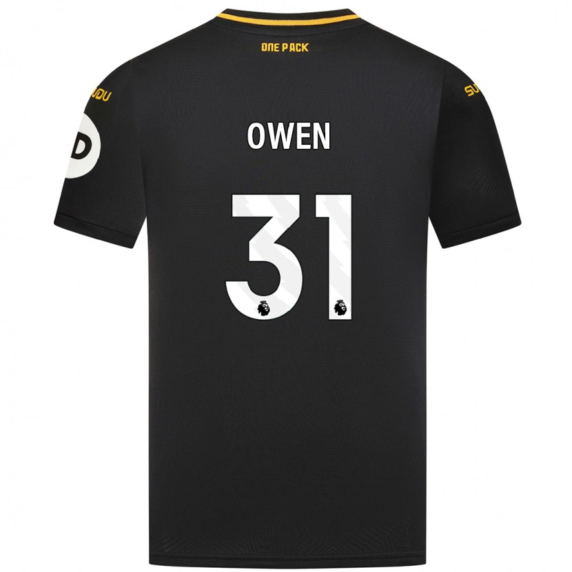 Danxen Heren Skye Owen #31 Zwart Uitshirt Uittenue 2024/25 T-Shirt