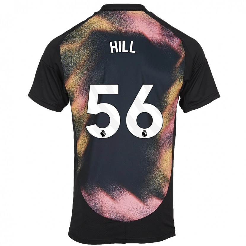 Danxen Heren Deniche Hill #56 Zwart Wit Uitshirt Uittenue 2024/25 T-Shirt
