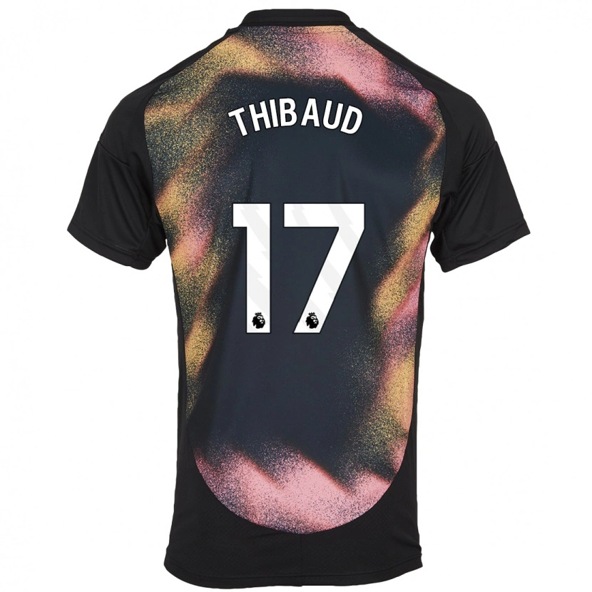 Danxen Heren Julie Thibaud #17 Zwart Wit Uitshirt Uittenue 2024/25 T-Shirt