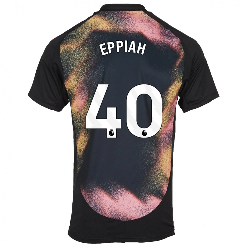 Danxen Heren Josh Eppiah #40 Zwart Wit Uitshirt Uittenue 2024/25 T-Shirt