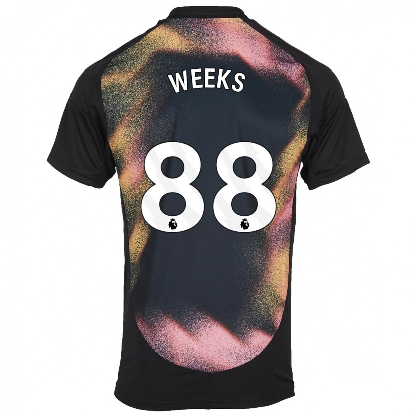 Danxen Heren Tyler Weeks #88 Zwart Wit Uitshirt Uittenue 2024/25 T-Shirt