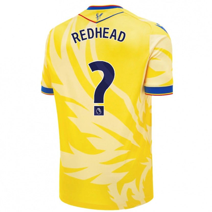 Danxen Heren Caleb Redhead #0 Geel Uitshirt Uittenue 2024/25 T-Shirt