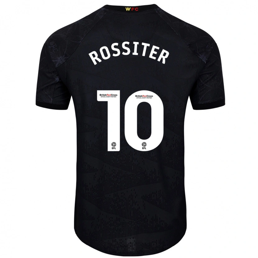 Danxen Heren Annie Rossiter #10 Zwart Wit Uitshirt Uittenue 2024/25 T-Shirt