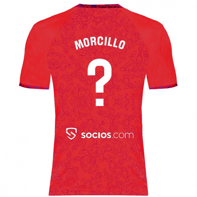Danxen Heren Raquel Morcillo #0 Rood Uitshirt Uittenue 2024/25 T-Shirt
