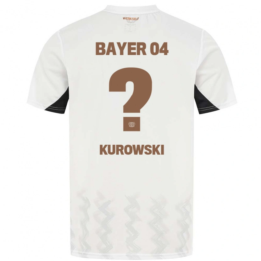 Danxen Heren Julien Kurowski #0 Wit Zwart Uitshirt Uittenue 2024/25 T-Shirt