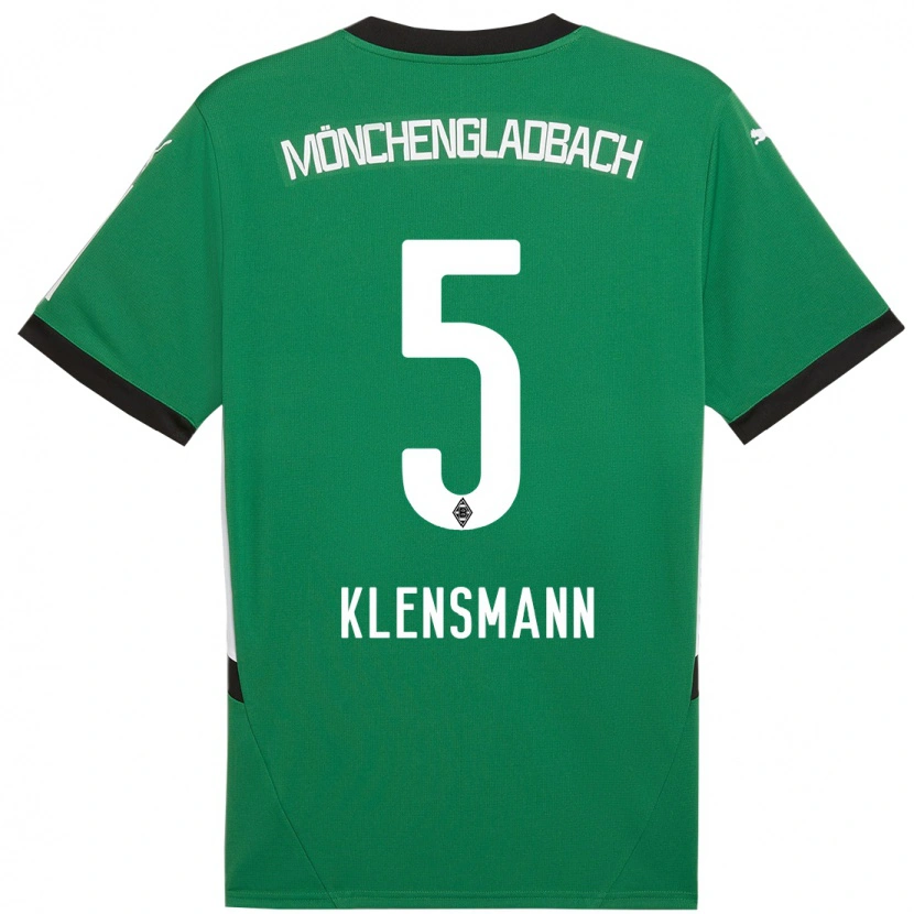 Danxen Heren Paula Klensmann #5 Groen Wit Uitshirt Uittenue 2024/25 T-Shirt