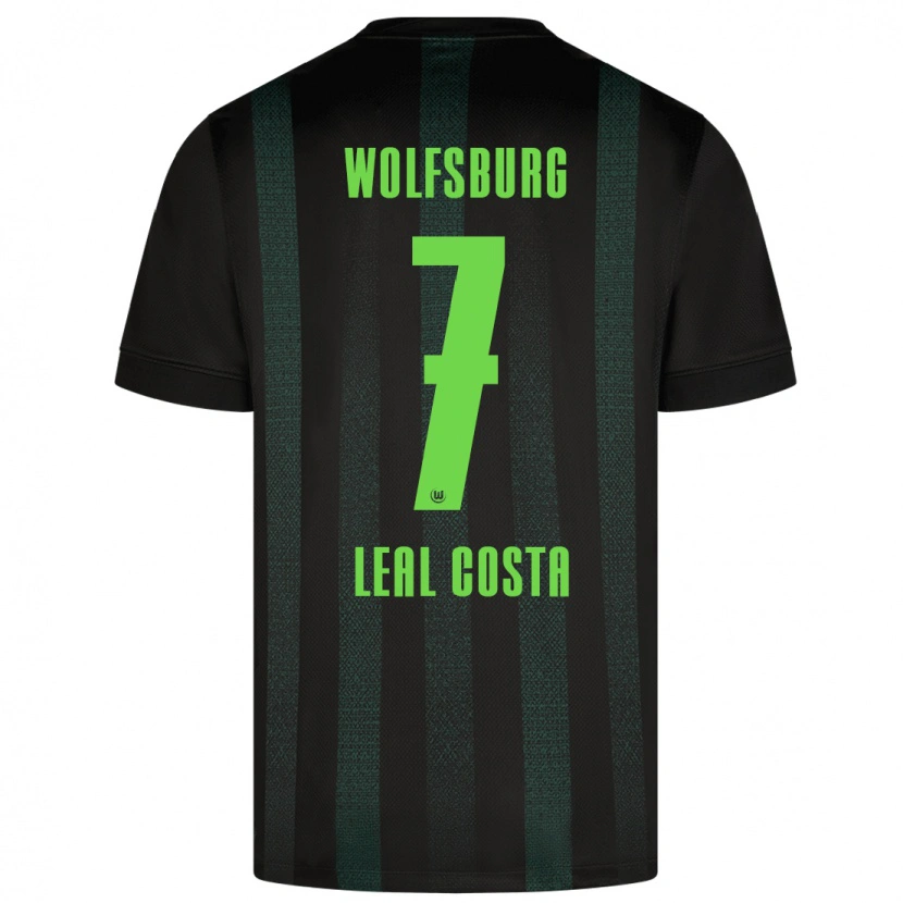 Danxen Heren David Leal Costa #7 Donkergroen Uitshirt Uittenue 2024/25 T-Shirt