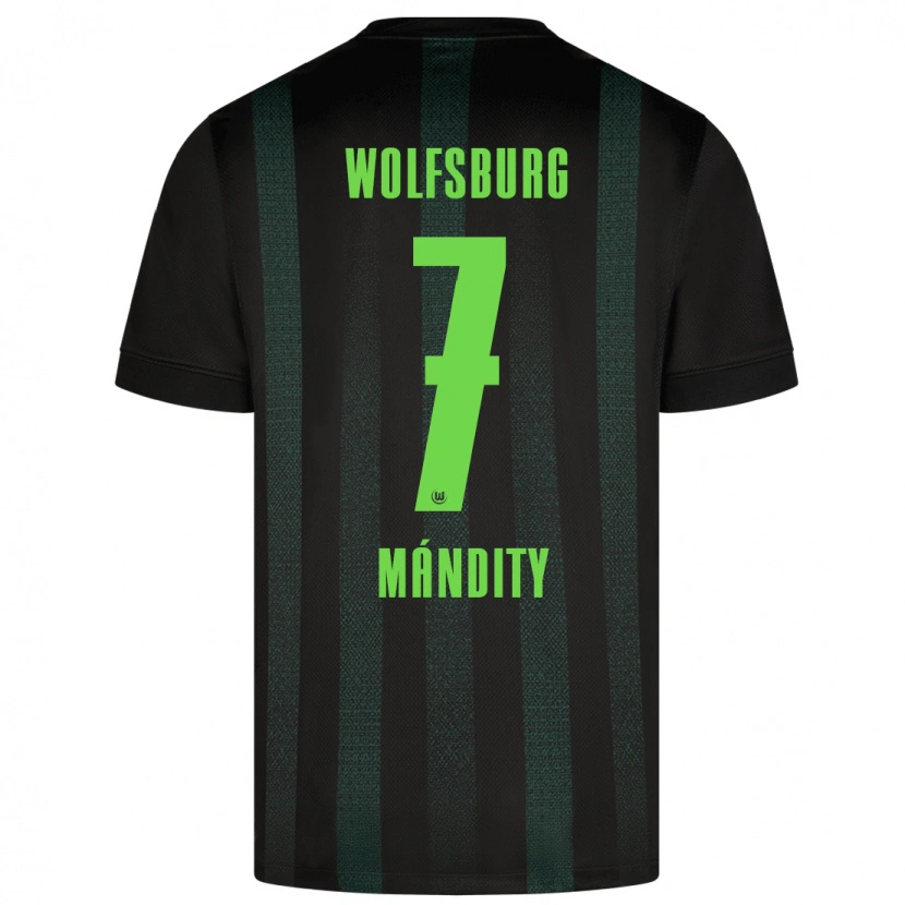 Danxen Heren Márkó Mándity #7 Donkergroen Uitshirt Uittenue 2024/25 T-Shirt
