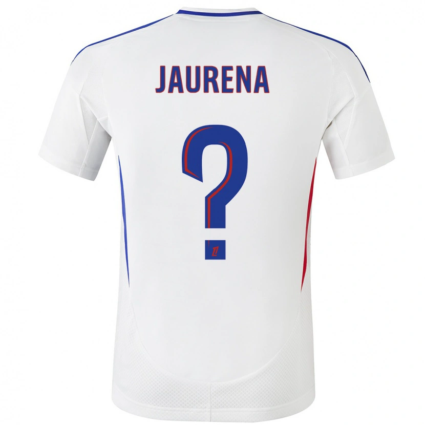 Danxen Dames Ines Jaurena #0 Wit Blauw Thuisshirt Thuistenue 2024/25 T-Shirt
