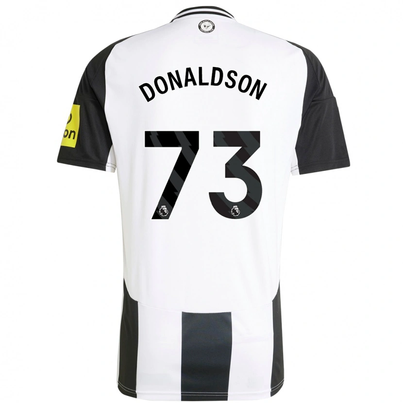 Danxen Dames Josh Donaldson #73 Wit Zwart Thuisshirt Thuistenue 2024/25 T-Shirt