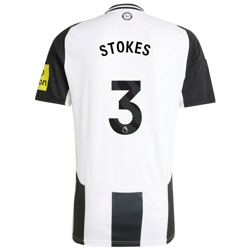 Danxen Dames Demi Stokes #3 Wit Zwart Thuisshirt Thuistenue 2024/25 T-Shirt