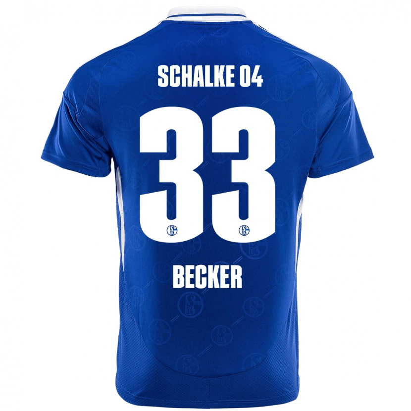 Danxen Dames Vitalie Becker #33 Koningsblauw Thuisshirt Thuistenue 2024/25 T-Shirt