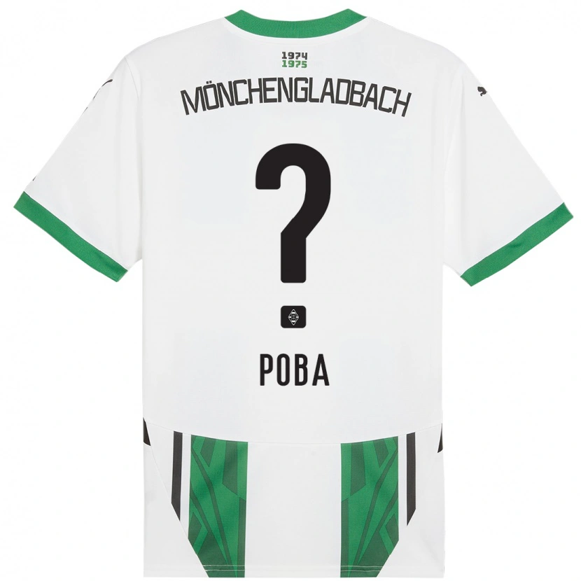 Danxen Dames Peniel Poba #0 Wit Groen Thuisshirt Thuistenue 2024/25 T-Shirt