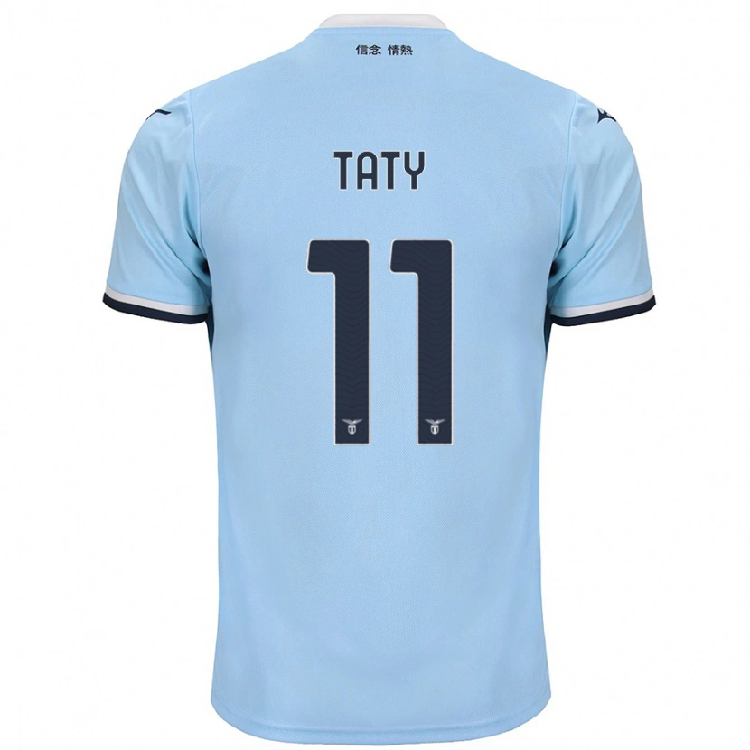 Danxen Dames Taty Castellanos #11 Blauw Thuisshirt Thuistenue 2024/25 T-Shirt