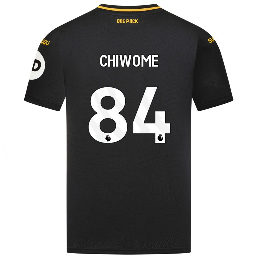 Danxen Dames Leon Chiwome #84 Zwart Uitshirt Uittenue 2024/25 T-Shirt