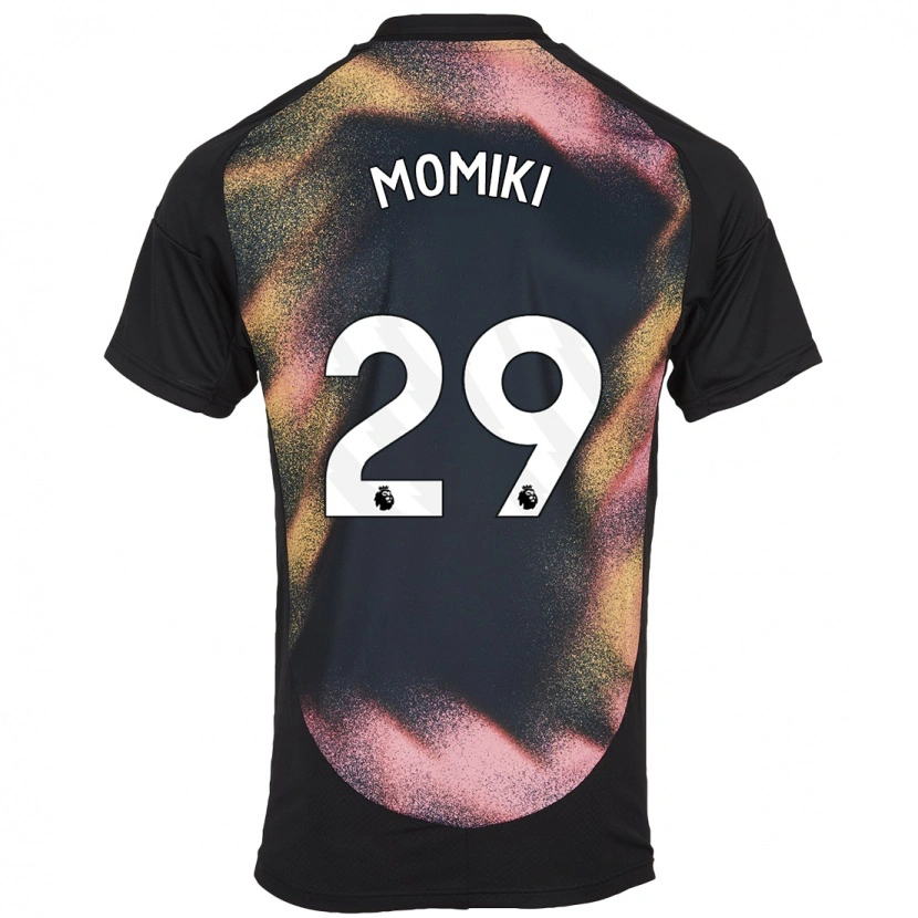 Danxen Dames Yuka Momiki #29 Zwart Wit Uitshirt Uittenue 2024/25 T-Shirt