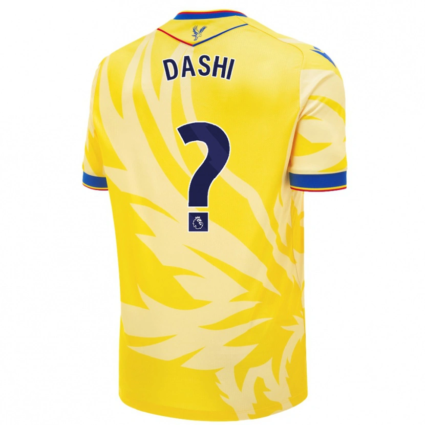 Danxen Dames Matteo Dashi #0 Geel Uitshirt Uittenue 2024/25 T-Shirt