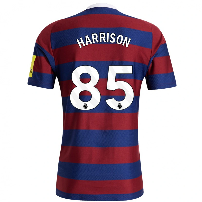 Danxen Dames Adam Harrison #85 Bordeauxrood Marineblauw Uitshirt Uittenue 2024/25 T-Shirt