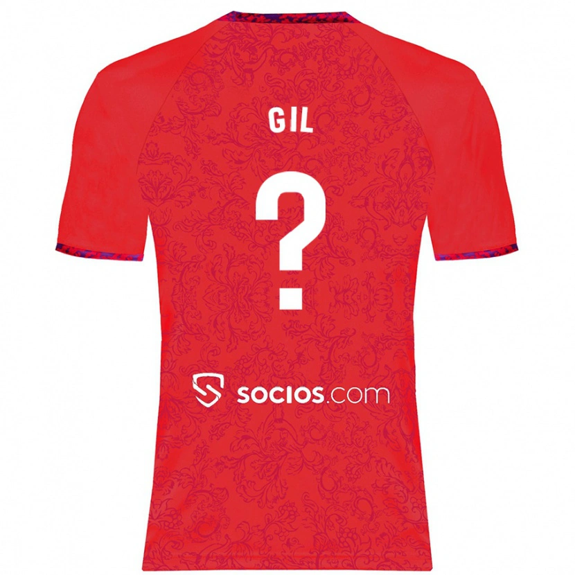 Danxen Dames Dani Gil #0 Rood Uitshirt Uittenue 2024/25 T-Shirt