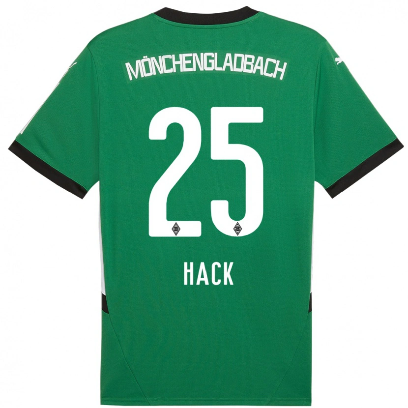 Danxen Dames Robin Hack #25 Groen Wit Uitshirt Uittenue 2024/25 T-Shirt