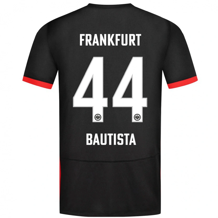 Danxen Dames Davis Bautista #44 Zwart Uitshirt Uittenue 2024/25 T-Shirt