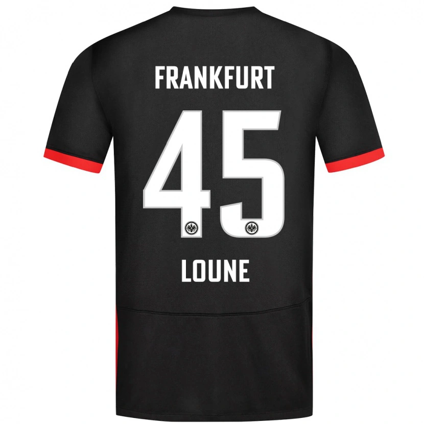 Danxen Dames Mehdi Loune #45 Zwart Uitshirt Uittenue 2024/25 T-Shirt