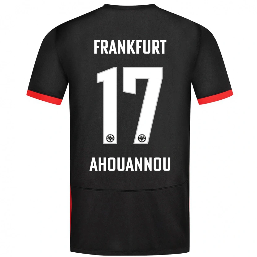 Danxen Dames Yannis Ahouannou #17 Zwart Uitshirt Uittenue 2024/25 T-Shirt