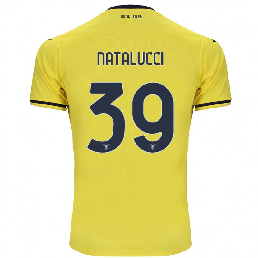 Danxen Dames Serena Natalucci #39 Geel Uitshirt Uittenue 2024/25 T-Shirt