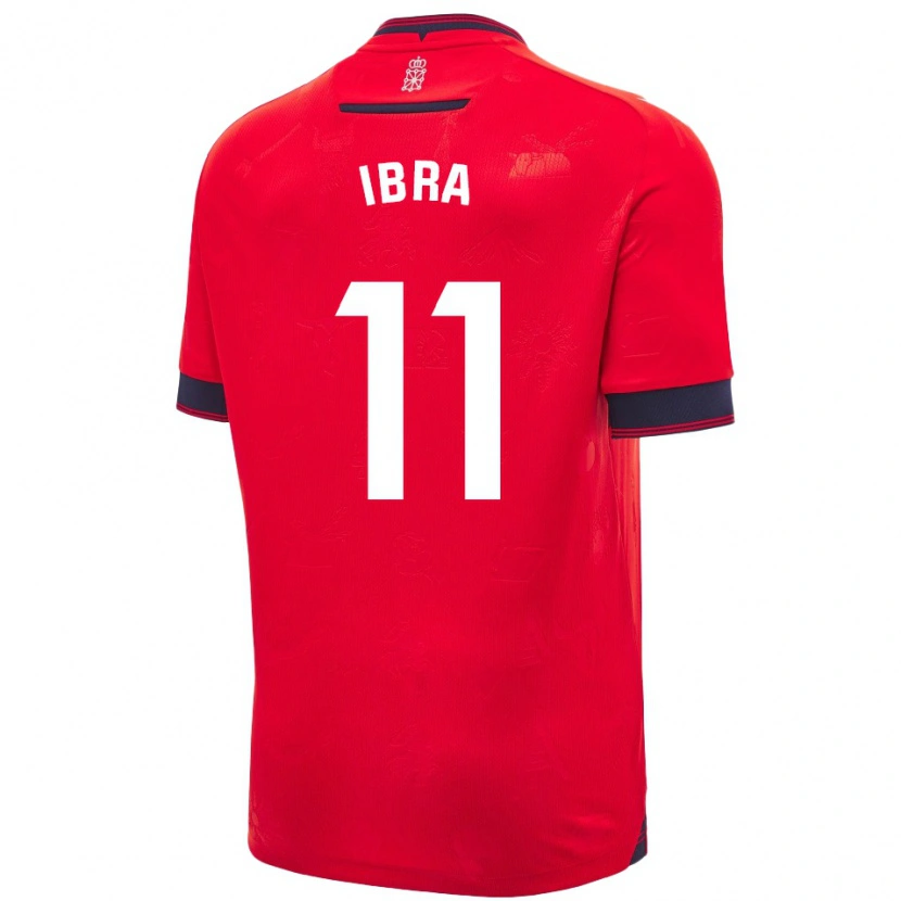 Danxen Kinderen María González Pont #11 Rood Wit Thuisshirt Thuistenue 2024/25 T-Shirt