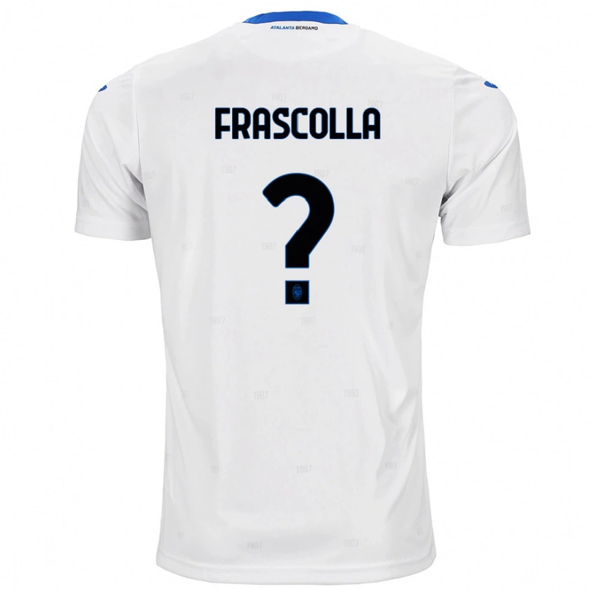 Danxen Kinderen Andrea Frascolla #0 Wit Uitshirt Uittenue 2024/25 T-Shirt