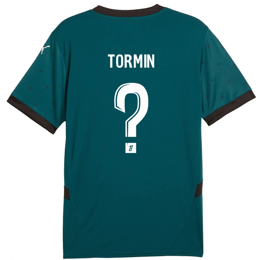 Danxen Kinderen Sean Tormin #0 Donkergroen Uitshirt Uittenue 2024/25 T-Shirt