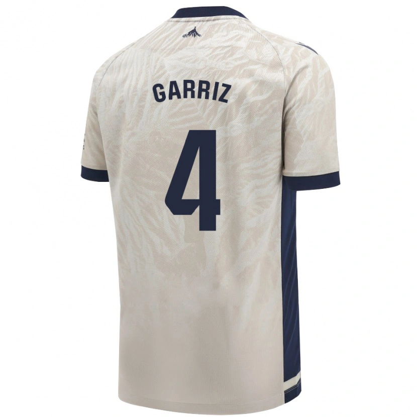 Danxen Kinderen Ibaider Garriz #4 Lichtgrijs Uitshirt Uittenue 2024/25 T-Shirt