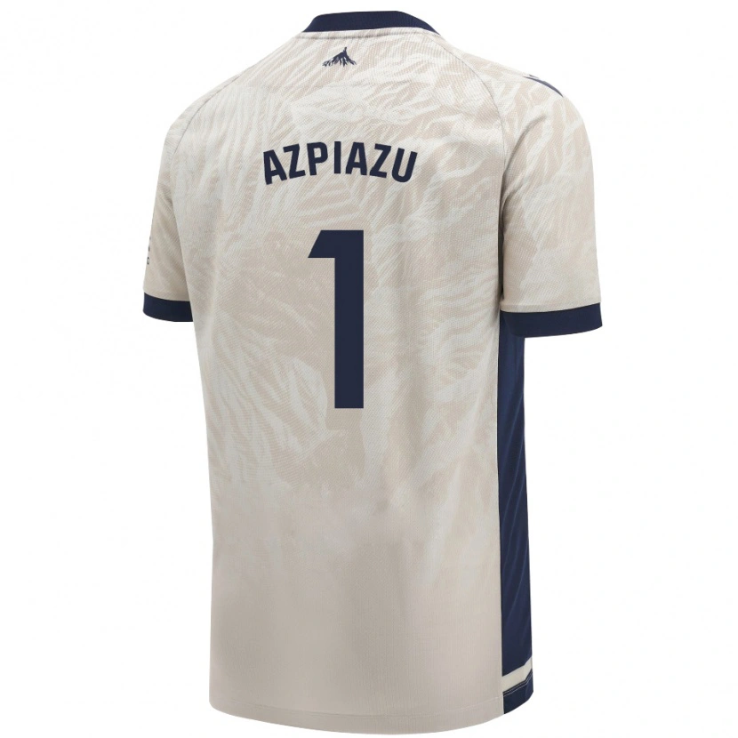 Danxen Kinderen Nahia Azpiazu Moreno #1 Lichtgrijs Uitshirt Uittenue 2024/25 T-Shirt