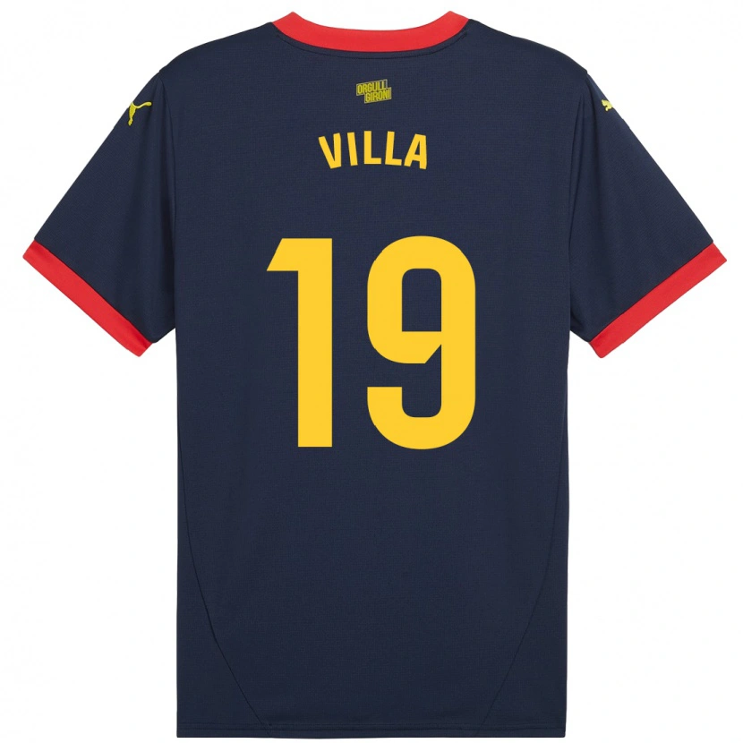 Danxen Kinderen Toni Villa #19 Marineblauw Uitshirt Uittenue 2024/25 T-Shirt