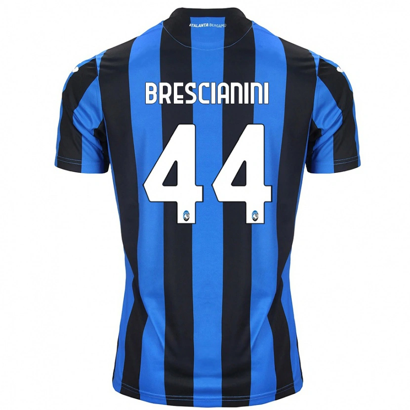 Danxen Heren Marco Brescianini #44 Blauw Zwart Thuisshirt Thuistenue 2024/25 T-Shirt