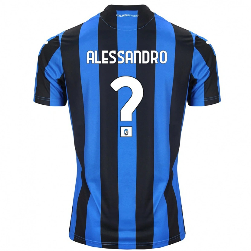 Danxen Heren Alessandro Rinaldi #0 Blauw Zwart Thuisshirt Thuistenue 2024/25 T-Shirt