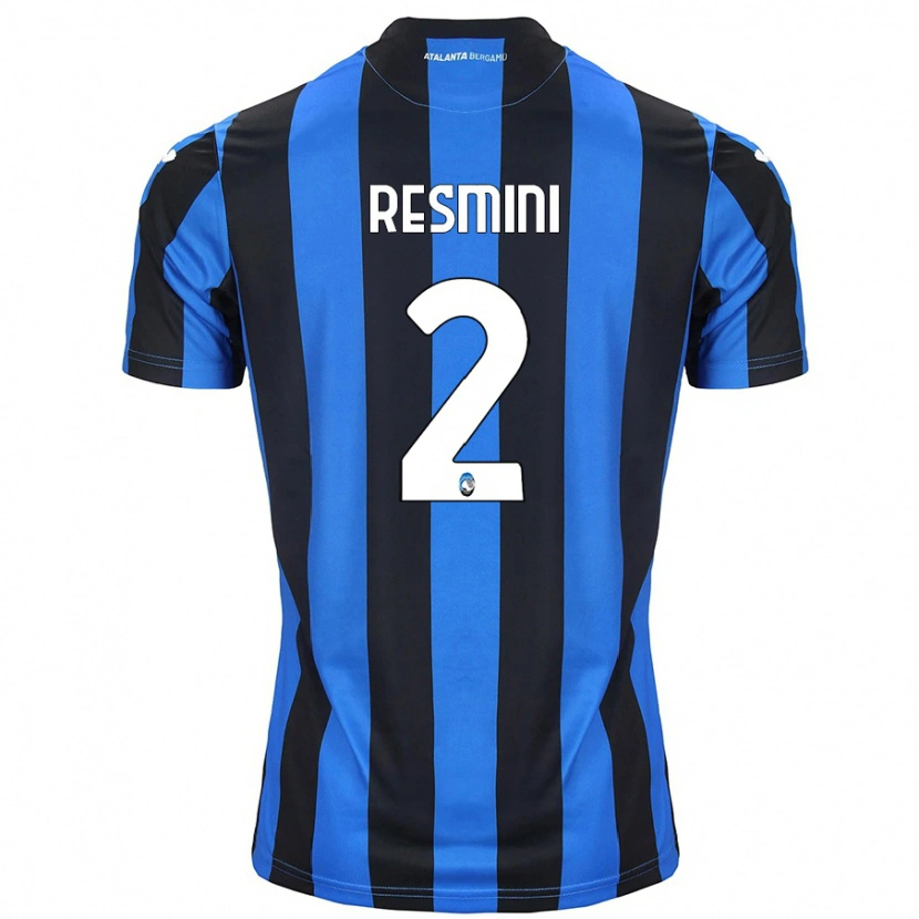 Danxen Heren Martina Resmini #2 Blauw Zwart Thuisshirt Thuistenue 2024/25 T-Shirt