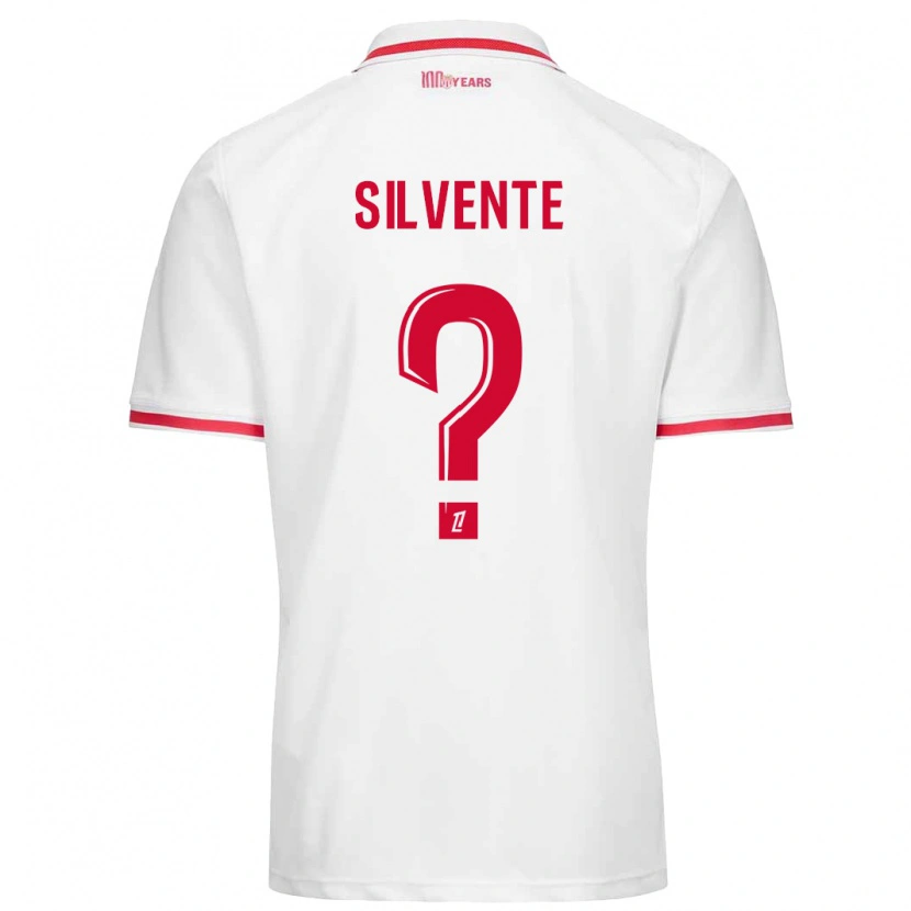 Danxen Heren Joris Silvente #0 Wit Rood Thuisshirt Thuistenue 2024/25 T-Shirt