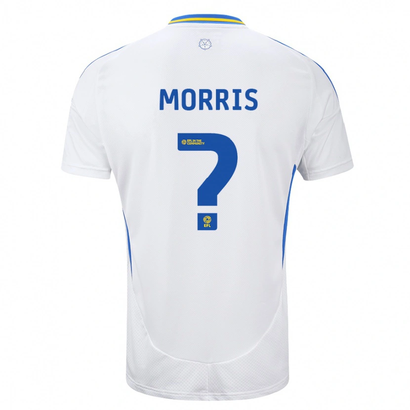 Danxen Heren Jack Morris #0 Wit Blauw Thuisshirt Thuistenue 2024/25 T-Shirt
