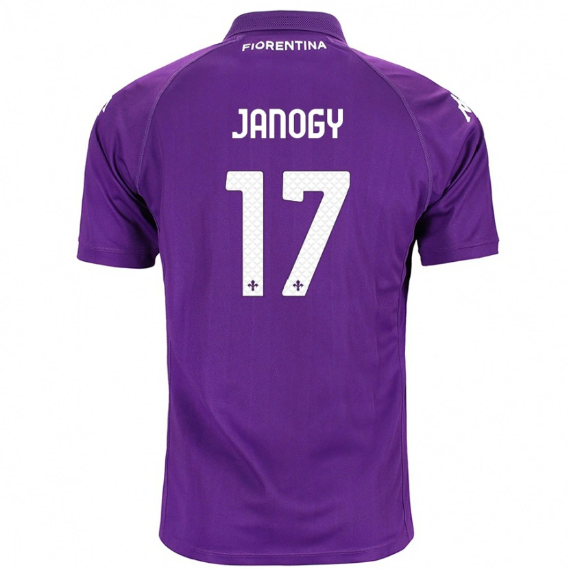 Danxen Heren Madelen Janogy #17 Paars Thuisshirt Thuistenue 2024/25 T-Shirt