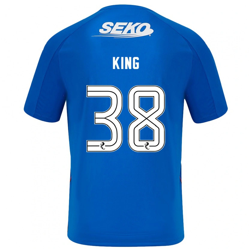 Danxen Heren Leon King #38 Donkerblauw Thuisshirt Thuistenue 2024/25 T-Shirt